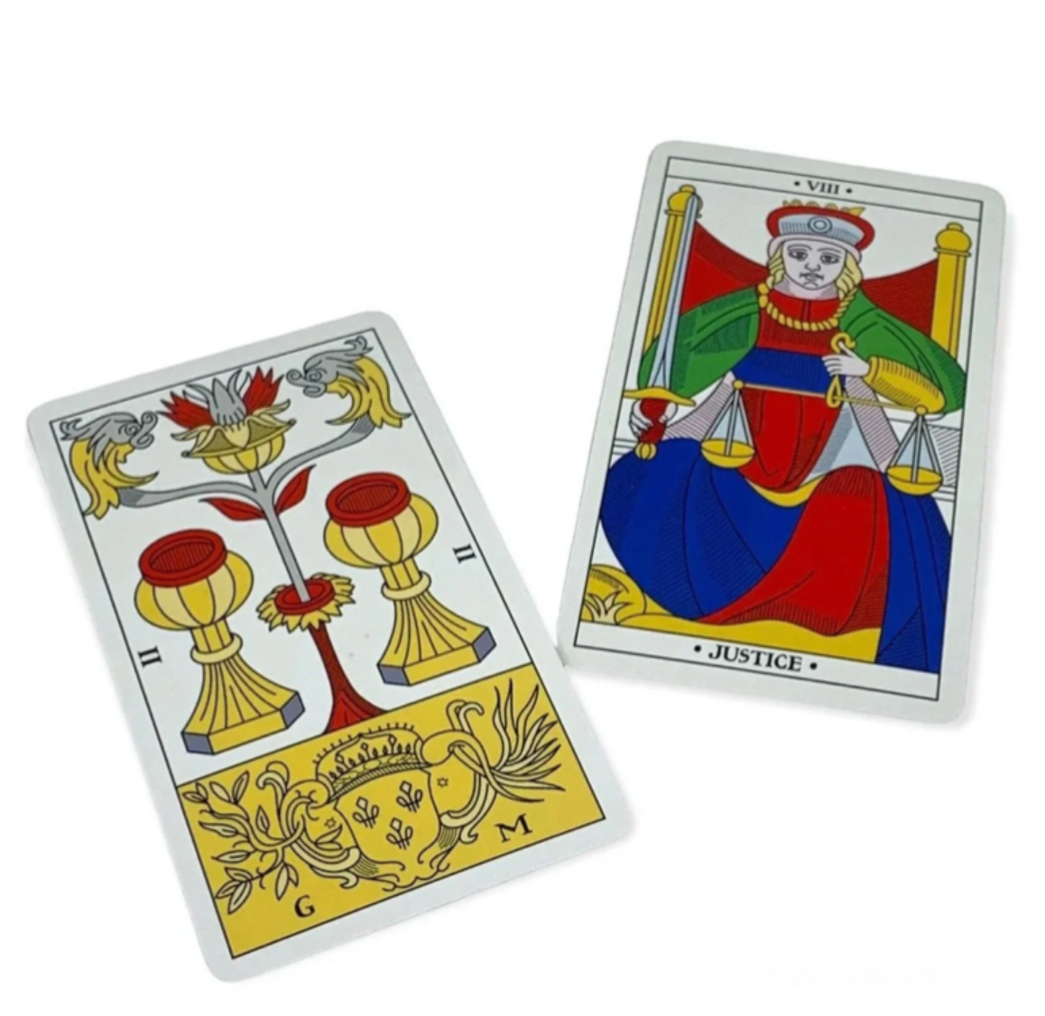 The Marseille Arcana Tarot Deck with Guidebook Remastered 1760 Version