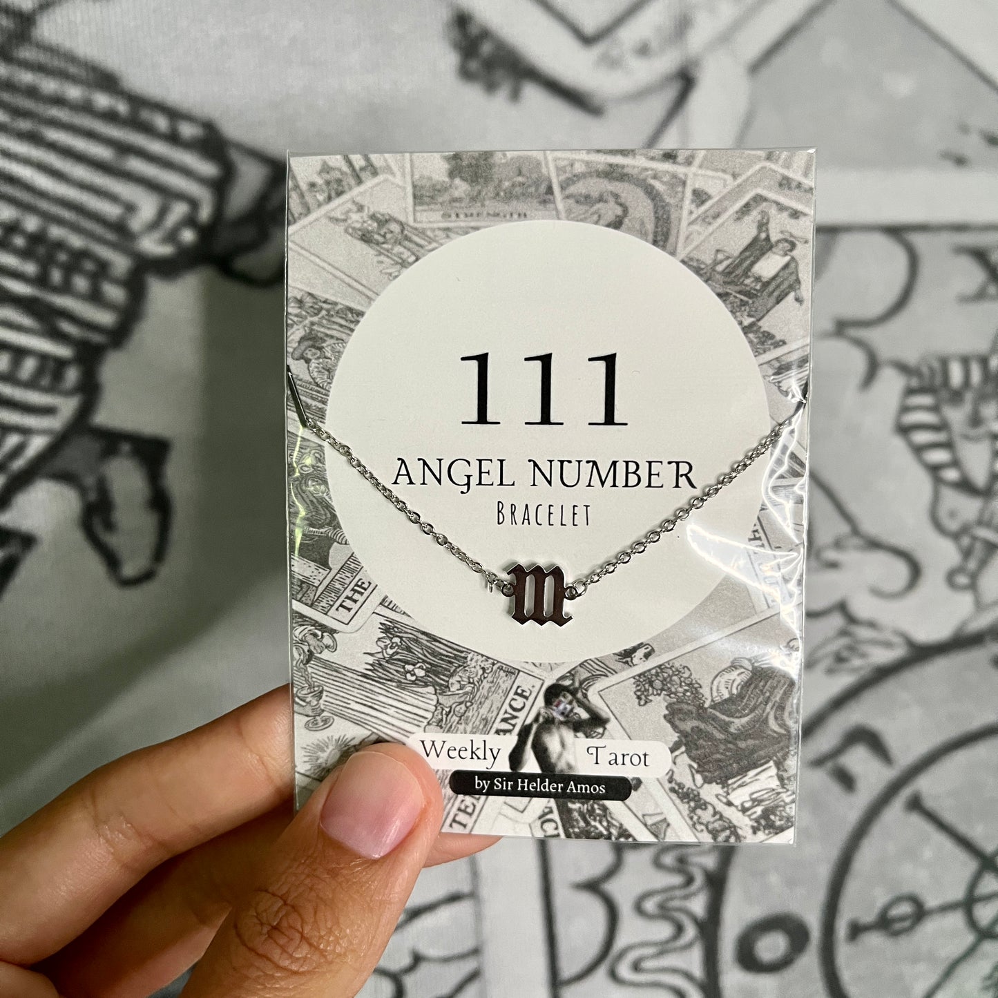111 Angel Number ~ Stainless Steel Bracelet