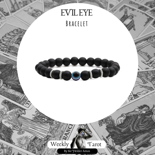 Obsidian Evil Eye Bracelet