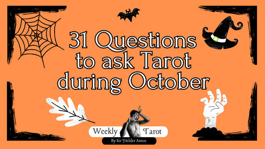 31 Questions to Ask Tarot Cards during October Challenge Tarot Reader Reading October vibes