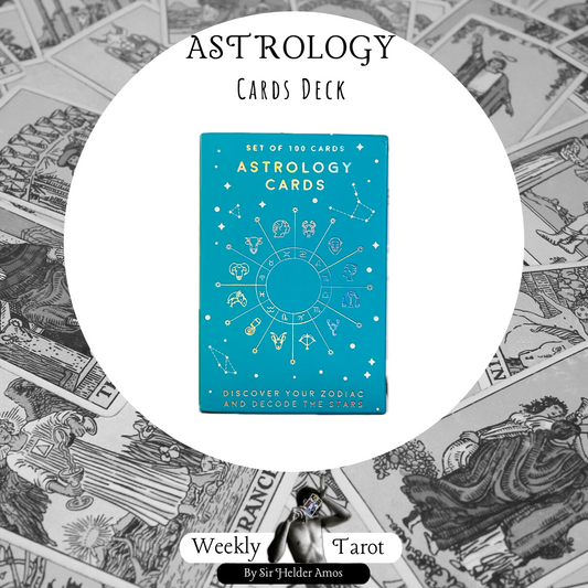 Astrology Cards - Learn Astrology with 100 Cards to Interpret your Natal Chart.