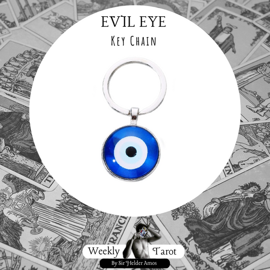 Resin Nazar Evil Eye Keychain