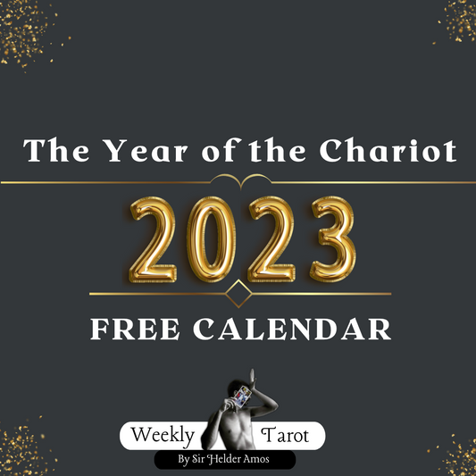 FREE: 2023 Year of the Chariot Printable Calendar