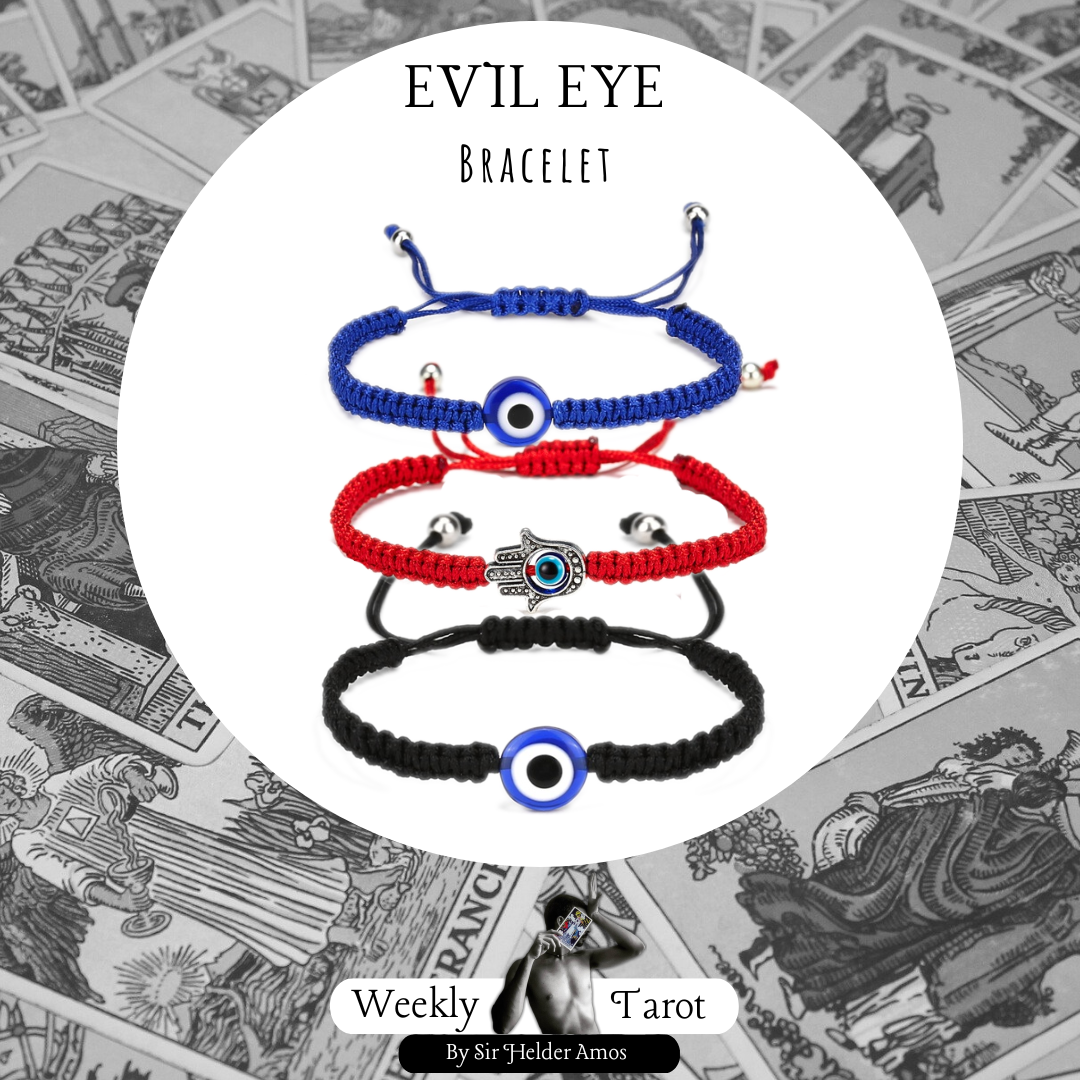 Set of 2 ~ Classic Evil Eye Bracelet (Threaded)