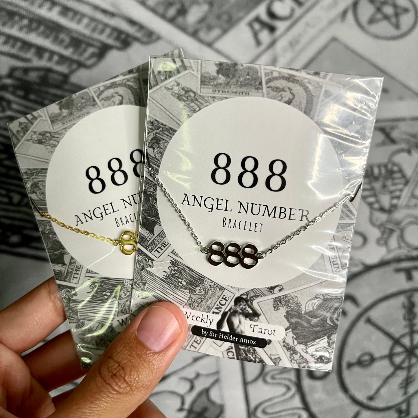 888 Pulsera con número de ángel