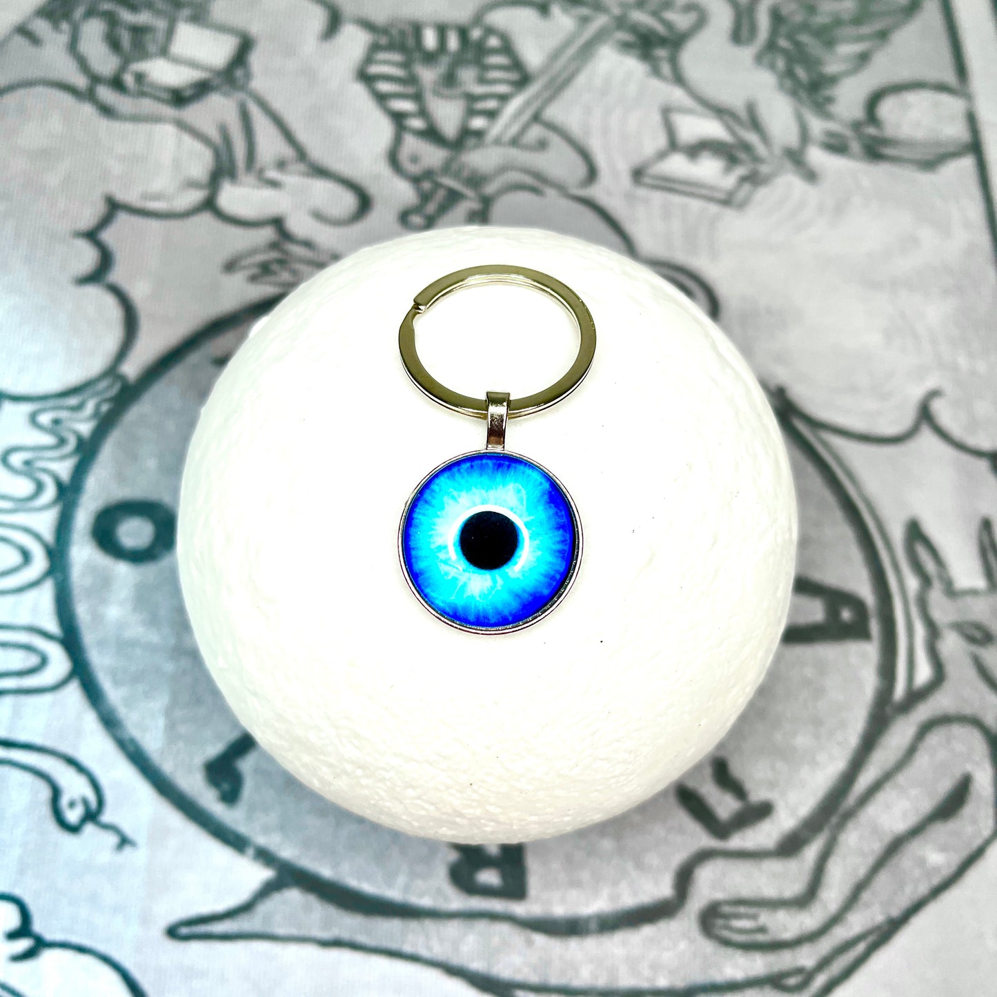 Dragon Eye - Evil Eye Keychain