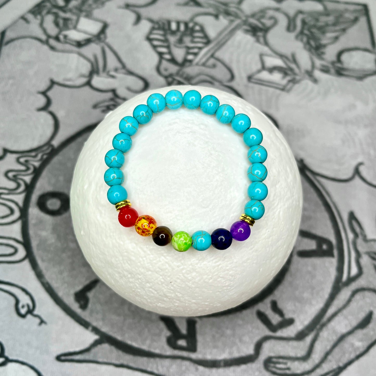 Turquoise Chakra Balancing Bracelet