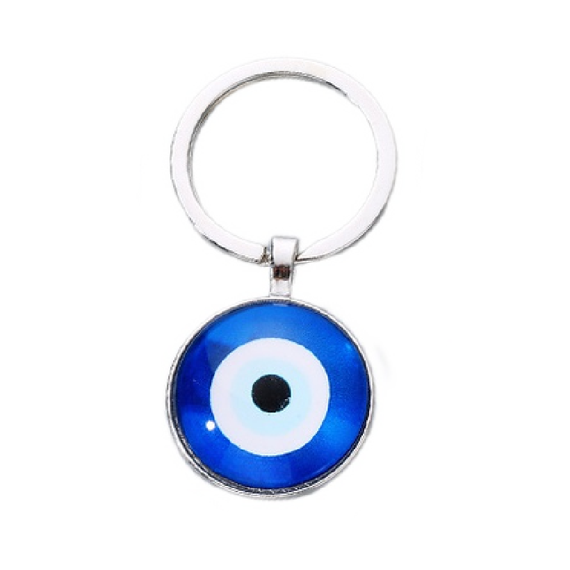 Resin Nazar Evil Eye Keychain